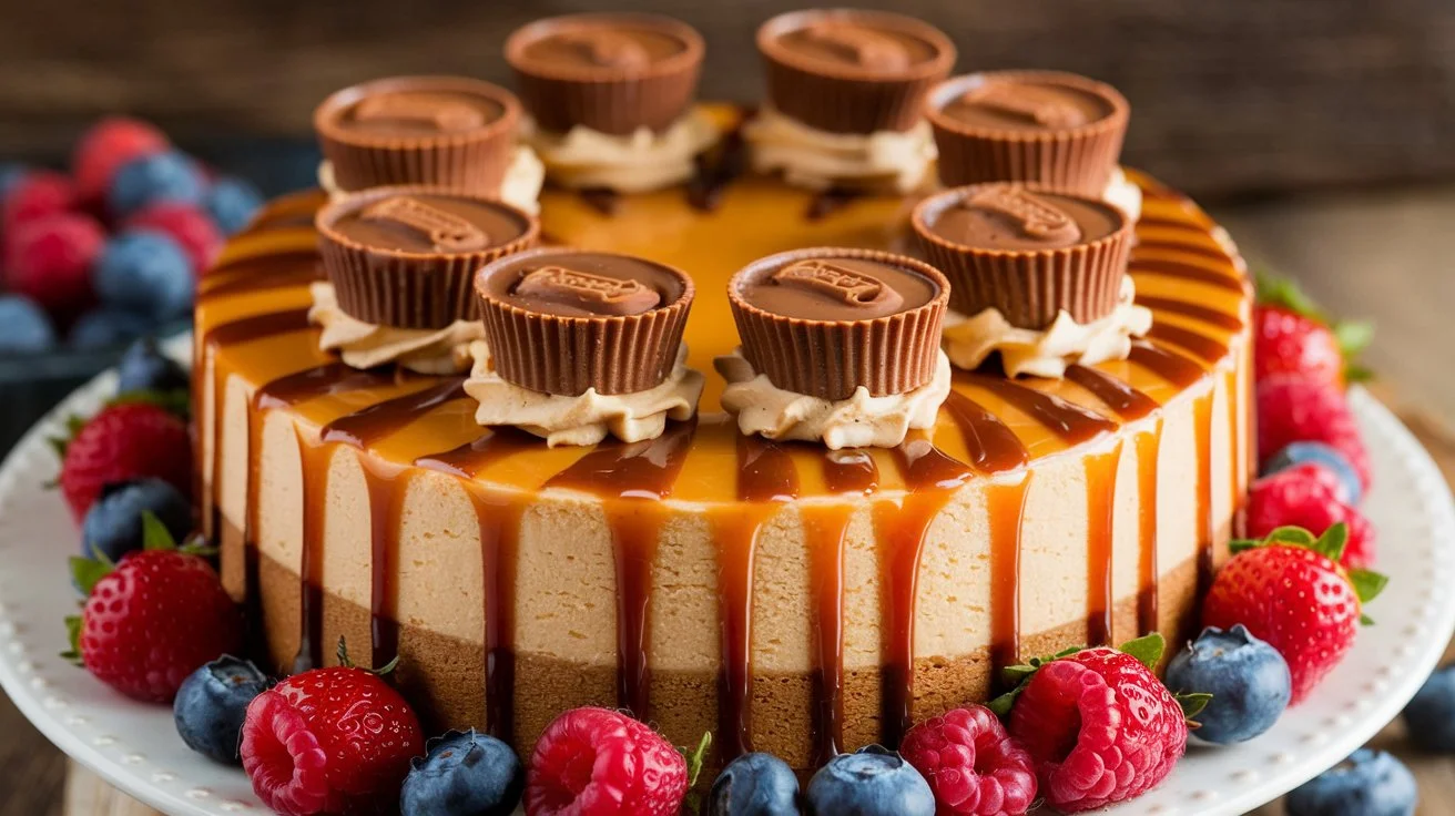 Reese’s Caramel Cheesecake: A Decadent Delight for All Dessert Lovers
