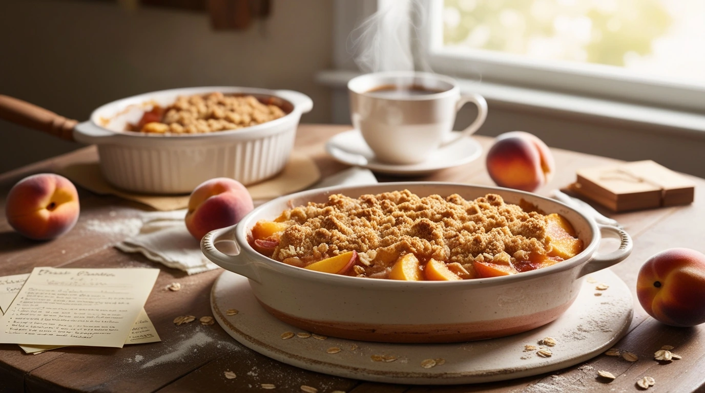 Peach Crumble Recipe