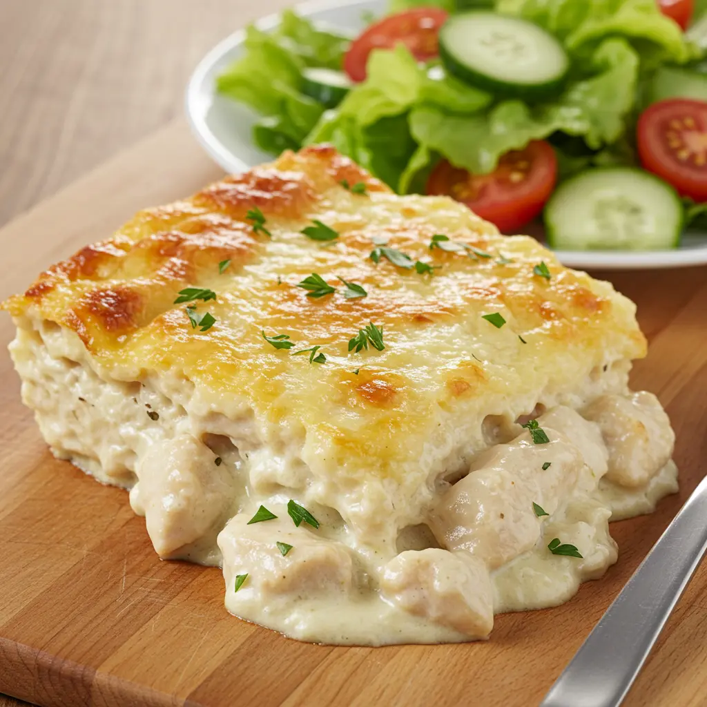Creamy Low Carb Chicken Casserole